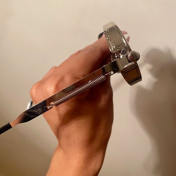 Round Silver Vintage Sunglasses - Picture 2 of 7